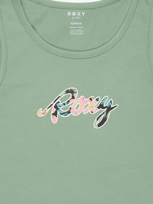 2 There Is Life - Tank for Girls 4 - 16 Green ERGZT04123 Roxy