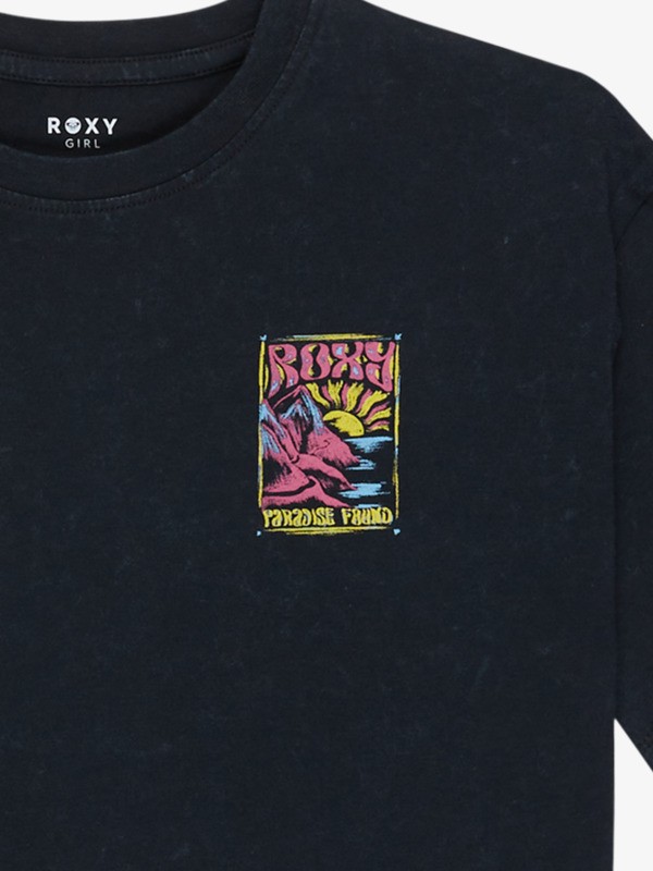 2 Daisy Season - Maglietta a maniche corte da Ragazza 4-16 Black ERGZT04138 Roxy