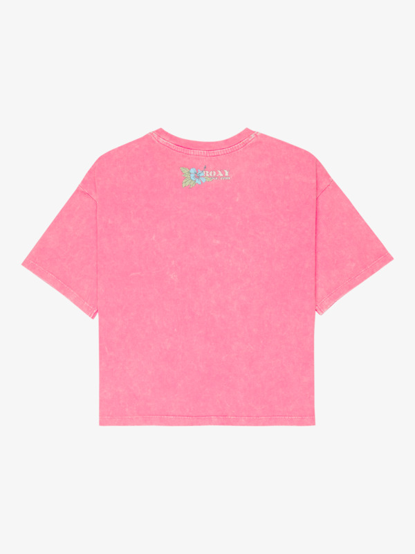 1 Daisy Season - T-shirt met korte mouwen voor Meisjes 4-16 Pink ERGZT04138 Roxy