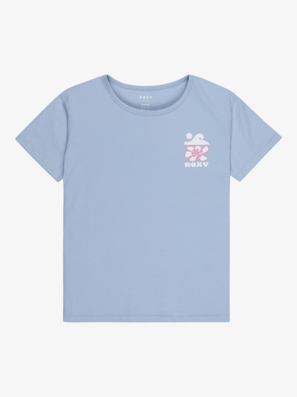 0 Lily Night - T-Shirt für Mädchen 4-16 Blau ERGZT04139 Roxy