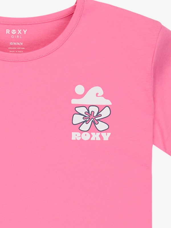 2 Lily Night - Maglietta a maniche corte da Ragazza 4-16 Pink ERGZT04139 Roxy