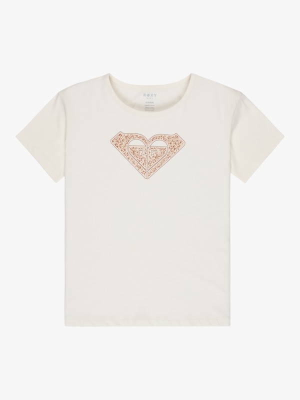 0 Lily Night - T-shirt de manga curta para raparigas 4-16 Cinza ERGZT04139 Roxy
