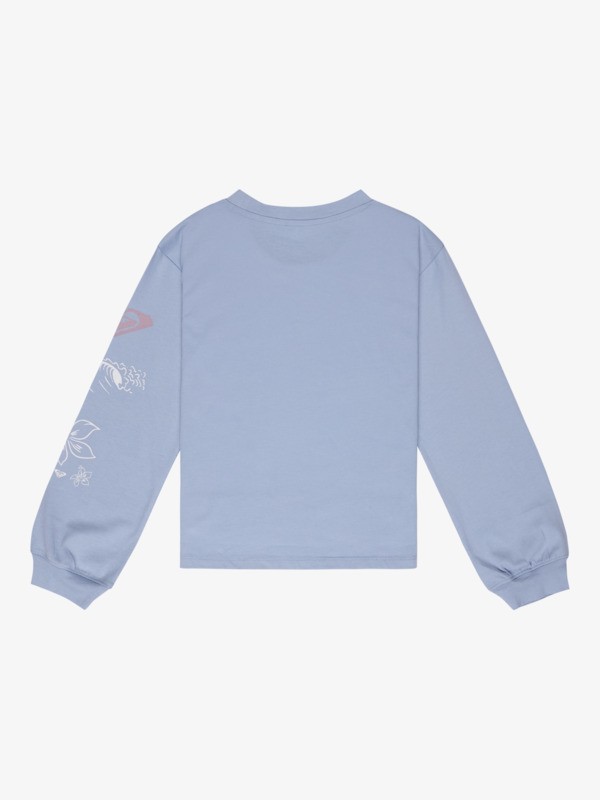 1 Orchidregular Go - Longsleeve für Mädchen 4-16 Blau ERGZT04141 Roxy