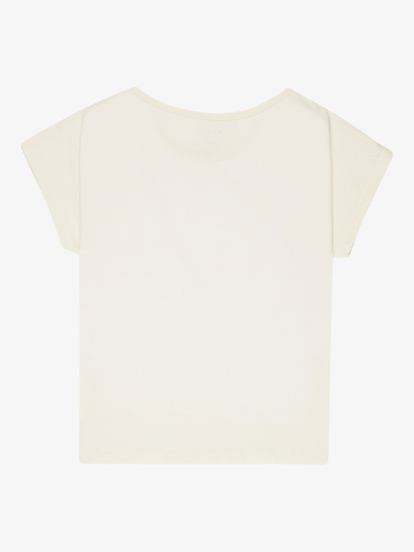 1 Pura Playa - T-shirt met korte mouwen voor Meisjes 4-16 White ERGZT04148 Roxy