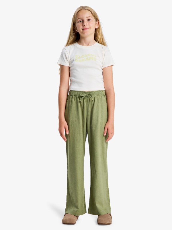 1 Baby One More Time - K&uuml;rzeres T-Shirt f&uuml;r M&auml;dchen 4-16 Weiss ERGZT04152 Roxy