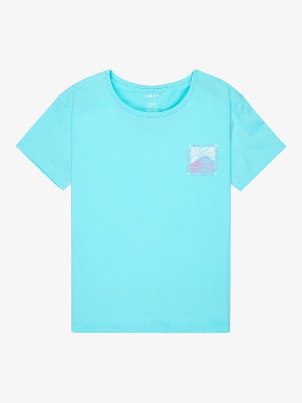 0 Lilyregular Night Vintage - Short Sleeve T-Shirt for Girls 4-16 Blue ERGZT04153 Roxy