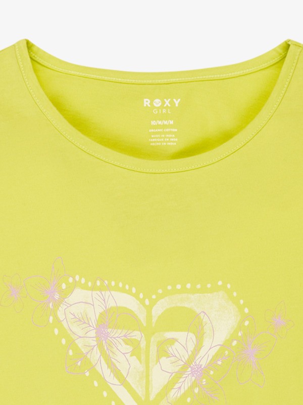 2 Lilyregular Night - T-shirt met korte mouwen voor Meisjes 4-16 Green ERGZT04154 Roxy