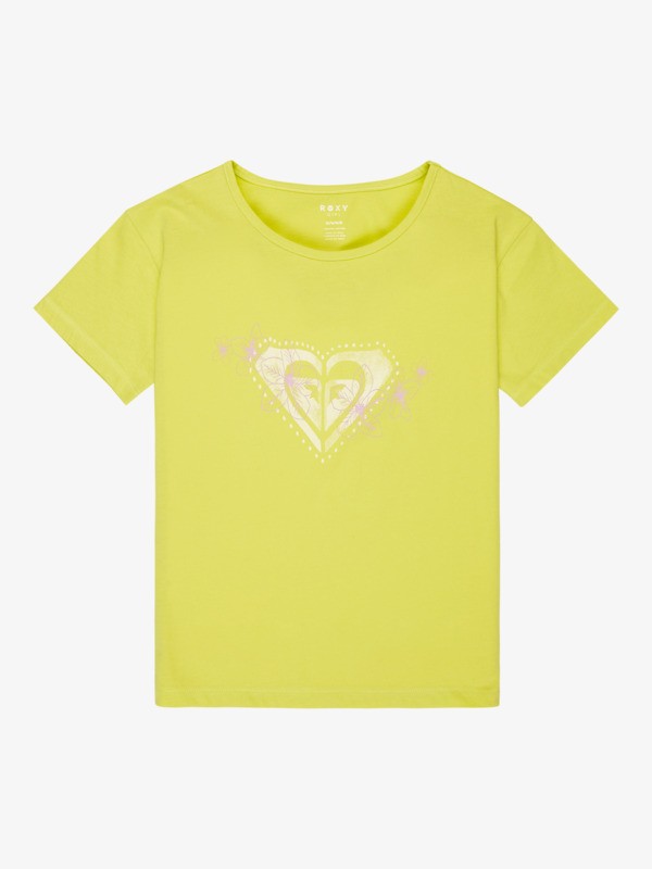 0 Lilyregular Night - Short Sleeve T-Shirt for Girls 4-16 Green ERGZT04154 Roxy