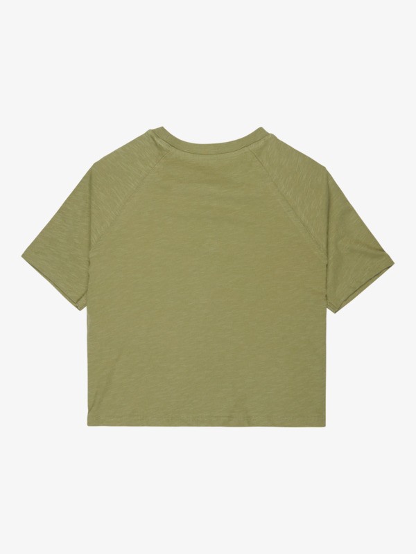 1 Sea Field Girls - Camiseta de manga corta para chicas 4-16 Verde ERGZT04158 Roxy