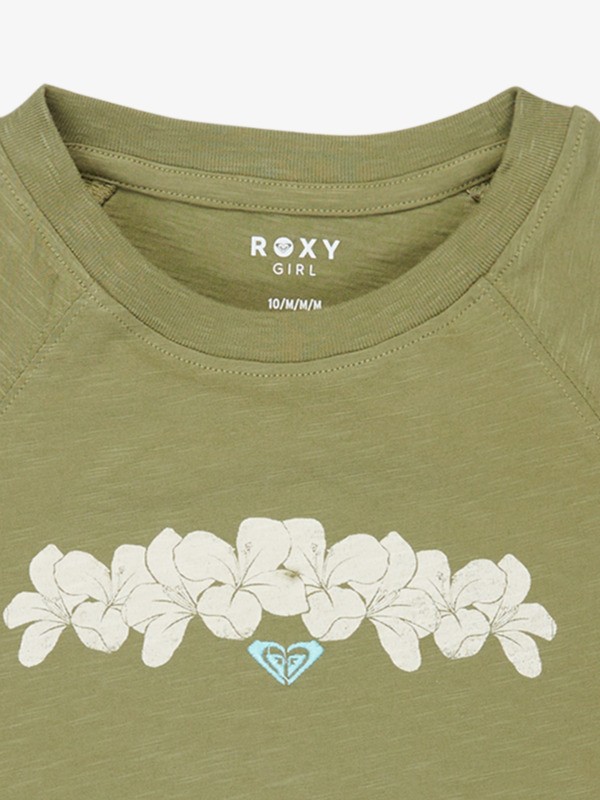 2 Sea Field Girls - T-shirt manches courtes pour Fille 4-16 Vert ERGZT04158 Roxy