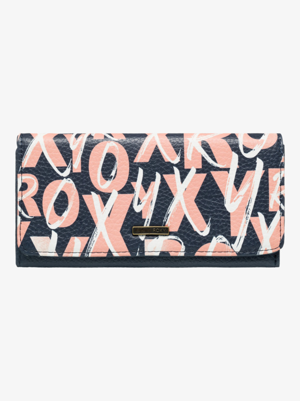 0 Hazy Daze - Portemonnee met 3 Flappen Blue ERJAA03765 Roxy