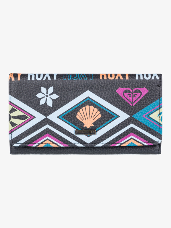 0 Hazy Daze - Portefeuille 3 volets pour Femme Noir ERJAA04203 Roxy