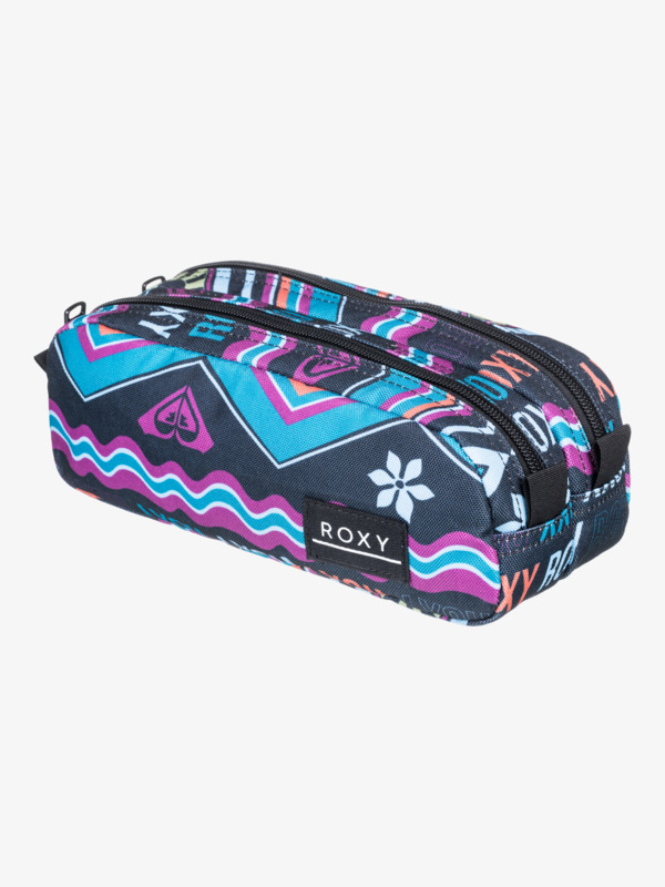 1 Da Rock Printed - Estuche para Lápices para Mujer Negro ERJAA04217 Roxy