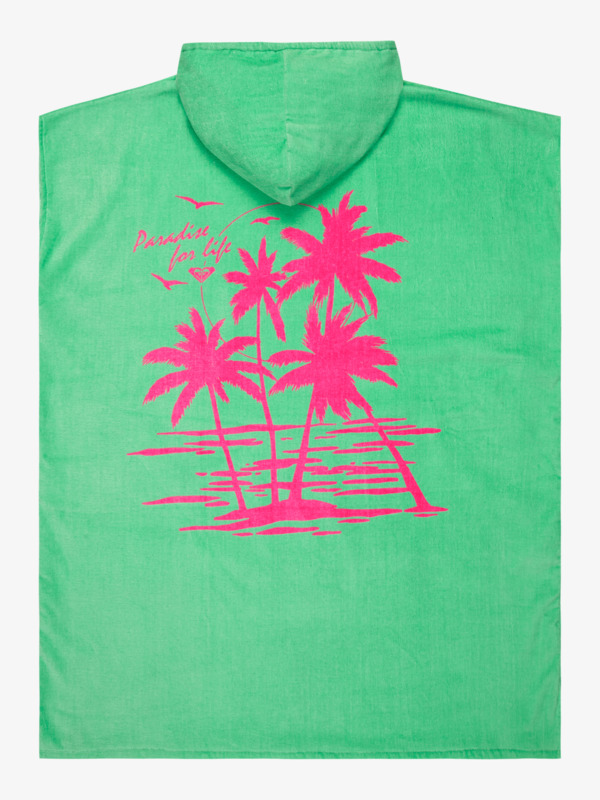 1 Infinite Lagoon - Poncho de surf pour Femme Vert ERJAA04358 Roxy