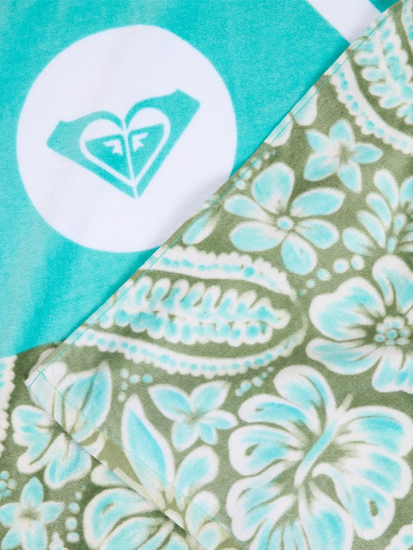 1 Cold Water - Einfaches Handtuch f&uuml;r Frauen Gr&uuml;n ERJAA04360 Roxy