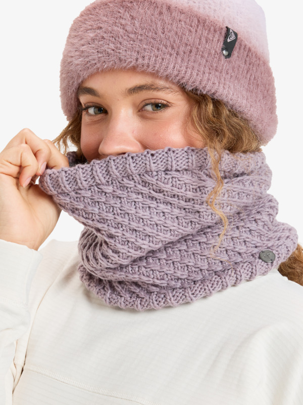 0 Blizzard Collar - Neck Warmer for Women Purple ERJAA04382 Roxy