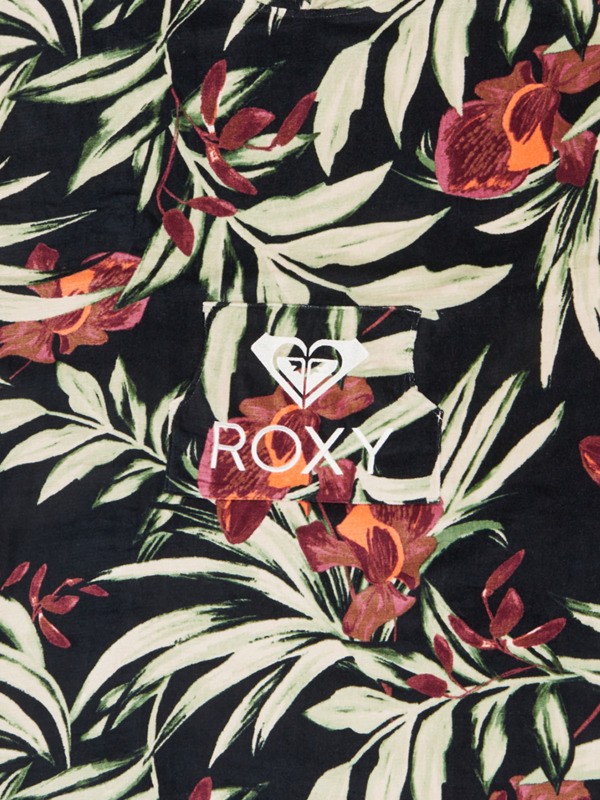 2 Stay Magical Printed - Poncho Towel for Unisex Black ERJAA04395 Roxy