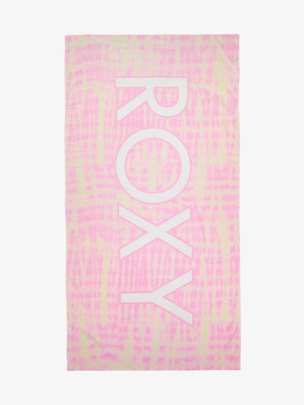 roxy, Fun And Adventure - Beach Towel for Women, PINK TULE TROPICAL TIE DYE (xmwm) 0 Fun And Adventure - Beach Towel for Women Pink ERJAA04430 Roxy