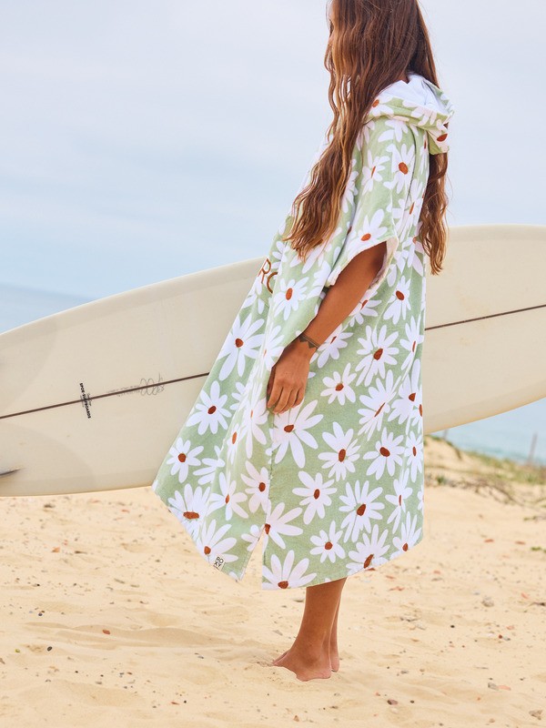 1 Stay Magical Printed - Poncho Towel for Women Green ERJAA04433 Roxy