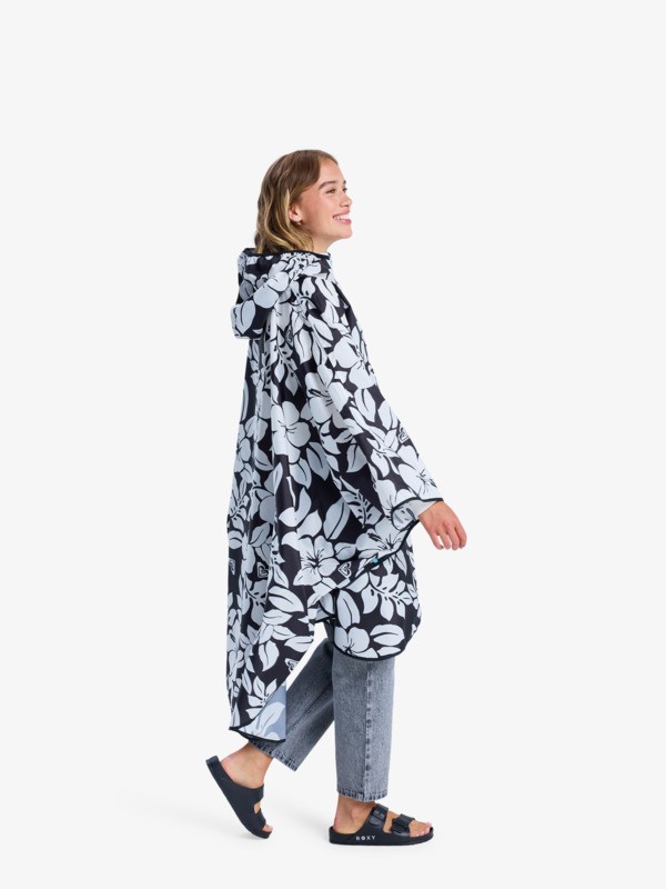 1 Midnight Rain - Poncho de pluie pour Unisexe Multi ERJAA04470 Roxy