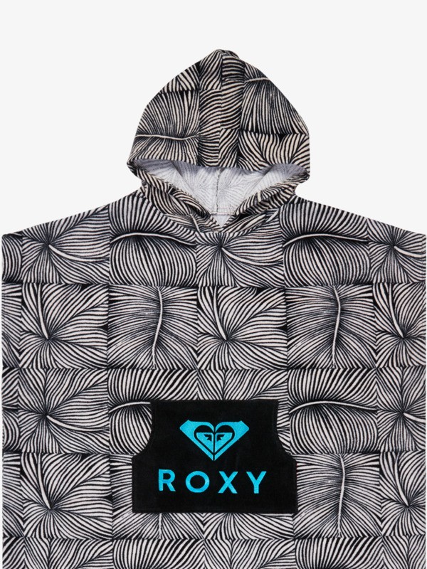 2 Pro Surf - Poncho Changing Towel Black ERJAA04477 Roxy