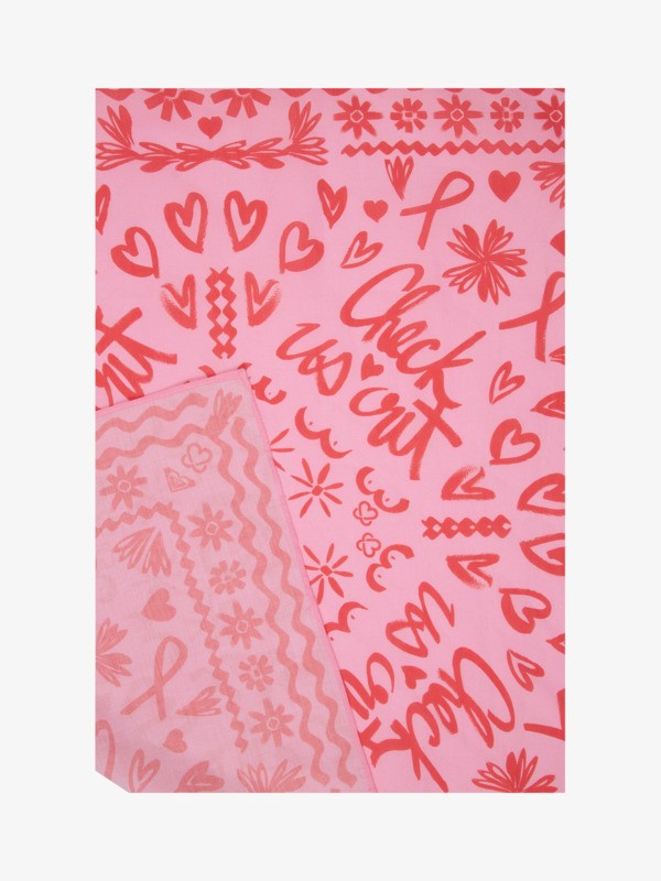 2 Keep a Breast - Ride The Sun Neckerchief Rosa ERJAA04529 Roxy