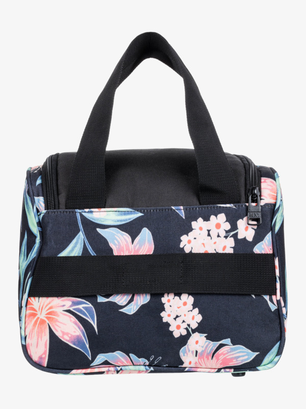 Trousse De Toilette Femme 5.2L - Avec Compartiments Sec/humide - Poches Filet Et Poignée - Idéale Voyage - Noir