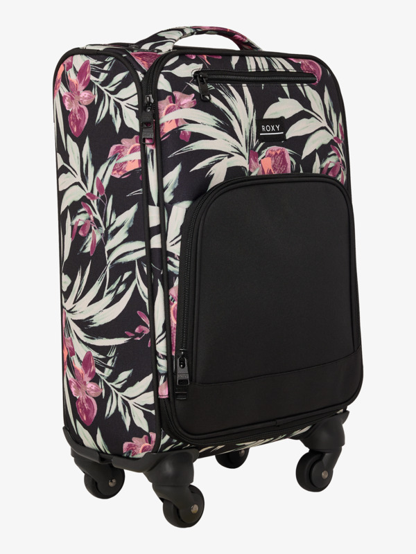 2 Cabin Island - Mala pequena com rodas para mulher Preto ERJBL03325 Roxy