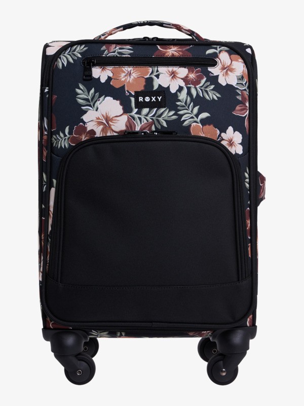 0 Cabin Island - Small Wheeled Suitcase for Women Brown ERJBL03328 Roxy
