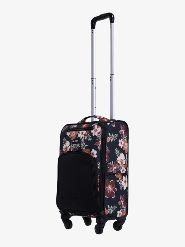 2 Cabin Island - Small Wheeled Suitcase for Women Brown ERJBL03328 Roxy