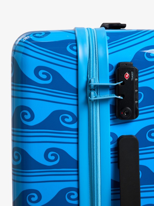 3 Like A Seashell - Petite valise rigide pour Femme Bleu ERJBL03341 Roxy