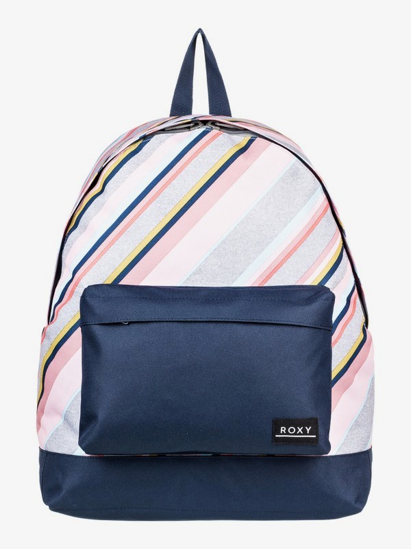 Grey roxy school bag sale