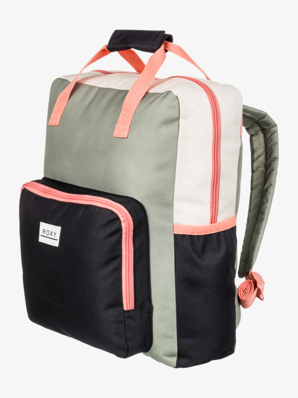 5 Better With Sun - Mittelgroßer Rucksack für Frauen Grün ERJBP04780 Roxy