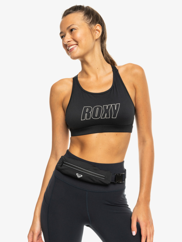 4 Izia Run - Bolsa de cintura para Mulher Preto ERJBP04781 Roxy