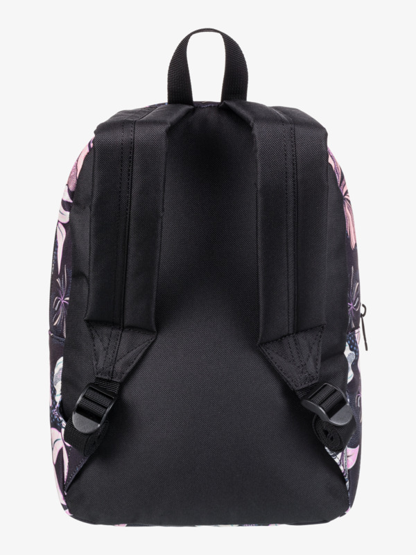 Pink all black backpack deals