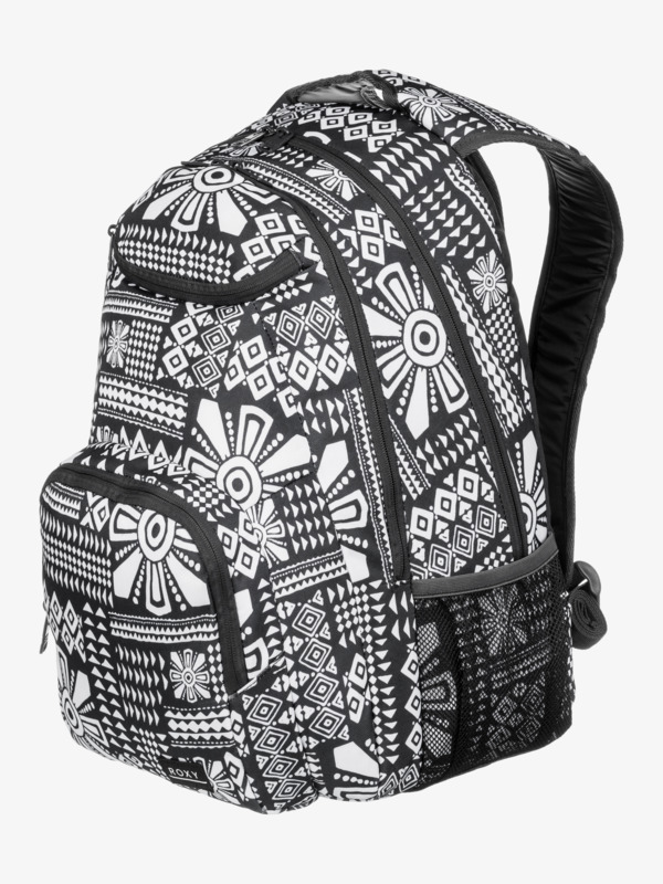 6 Shadow Swell - Medium Backpack for Women Black ERJBP04785 Roxy