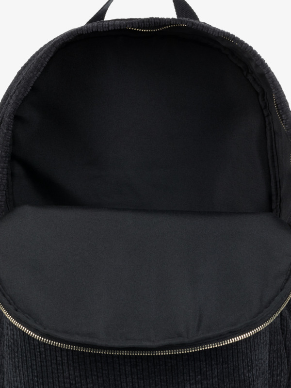 4 Feeling Good - Small Corduroy Backpack for Women Black ERJBP04793 Roxy