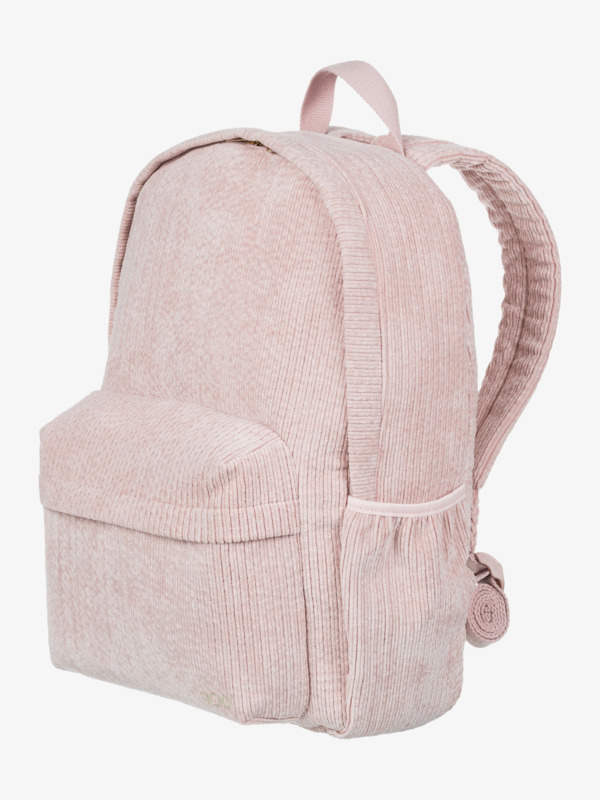 2 Feeling Good - Small Corduroy Backpack for Women Pink ERJBP04793 Roxy