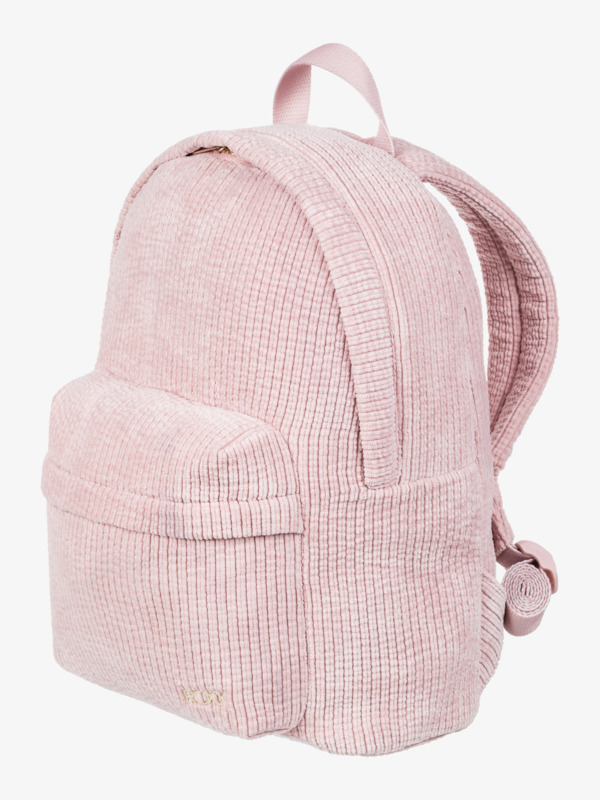 1 Feeling Good - Extra Small Corduroy Backpack for Women Pink ERJBP04794 Roxy