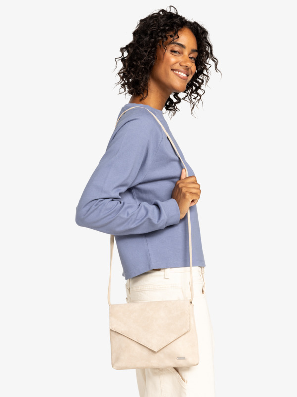 0 As You Can  - Kleine Crossbody-tas voor Dames Beige ERJBP04802 Roxy