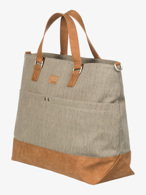 3 Party Waves  - Tote bag da Donna Beige ERJBP04819 Roxy