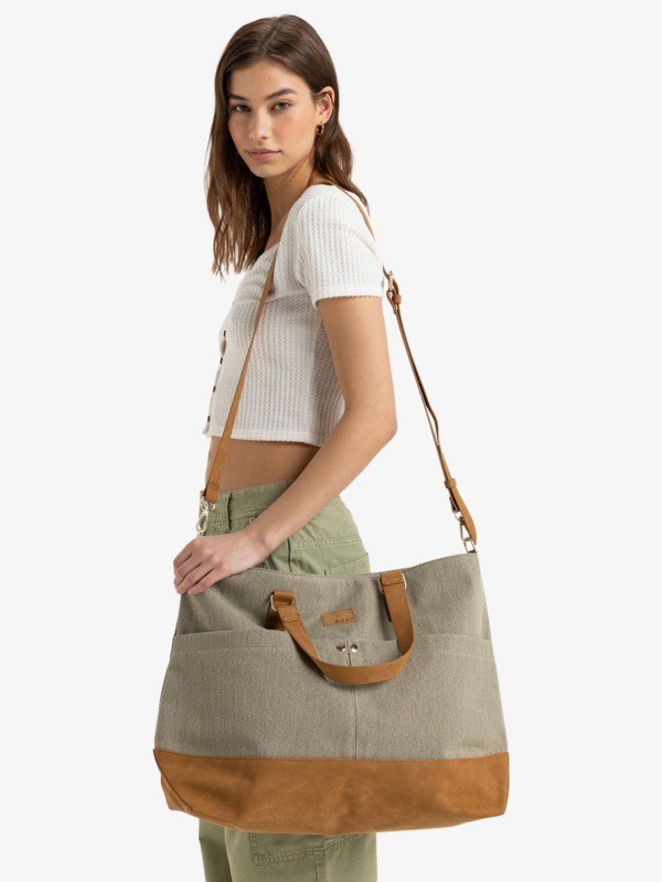 1 Party Waves  - Shopper für Frauen Beige ERJBP04819 Roxy