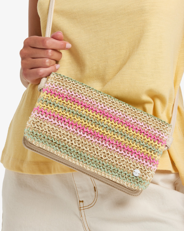 1 Coco Pearl Crossbody - Bolsa de cintura para Mulher Amarelo ERJBP04875 Roxy