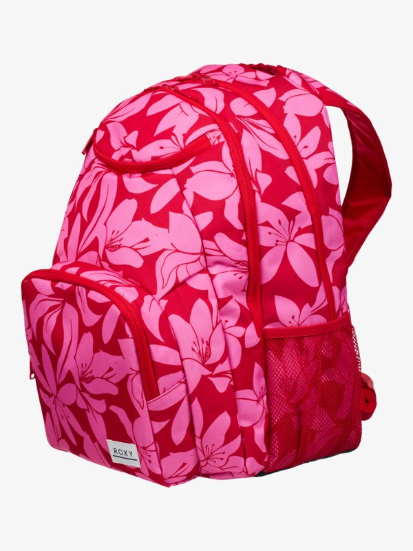 1 Shadow Swell Printed - Mochila mediana para mujer Rojo ERJBP04883 Roxy