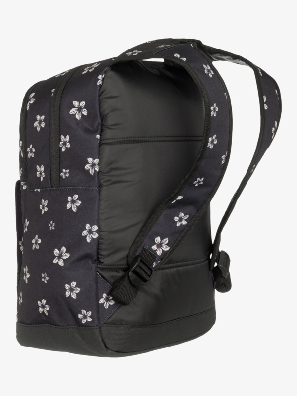 3 Here You Are Printed - Medium Backpack for Women Black ERJBP04885 Roxy