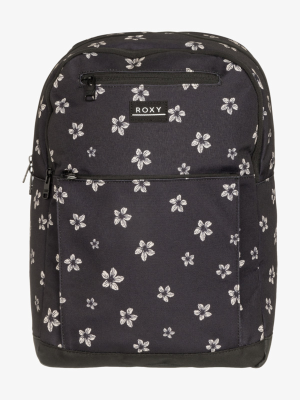 0 Here You Are Printed - Medium Backpack for Women Black ERJBP04885 Roxy