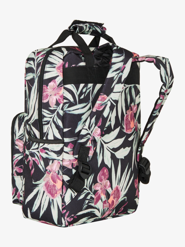 4 Better With Sun Printed - Medium Backpack for Women Black ERJBP04886 Roxy