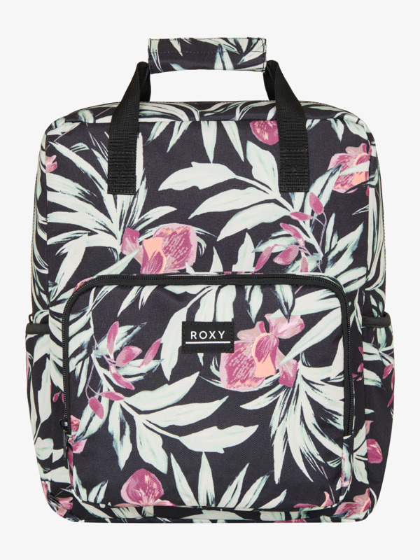 2 Better With Sun Printed - Medium Backpack for Women Black ERJBP04886 Roxy