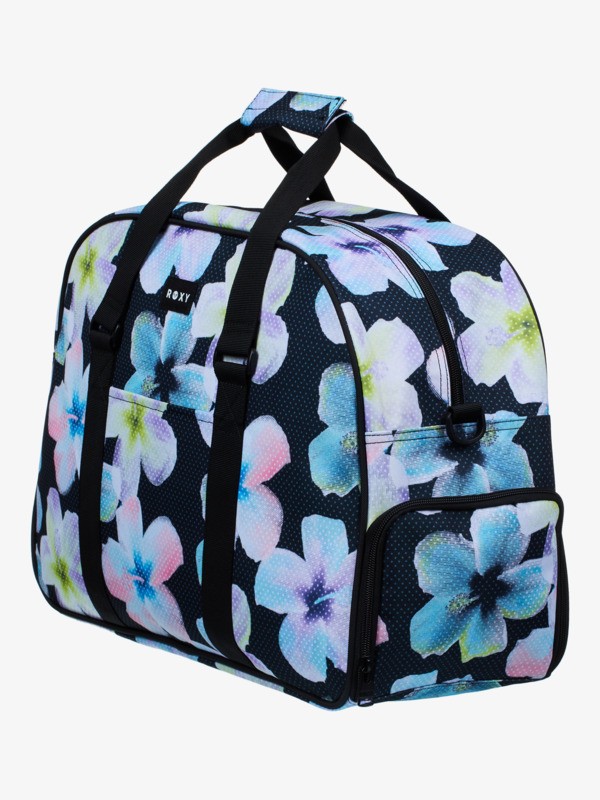 4 Feel Happy - Medium Sport Duffle Bag for Women Black ERJBP04889 Roxy