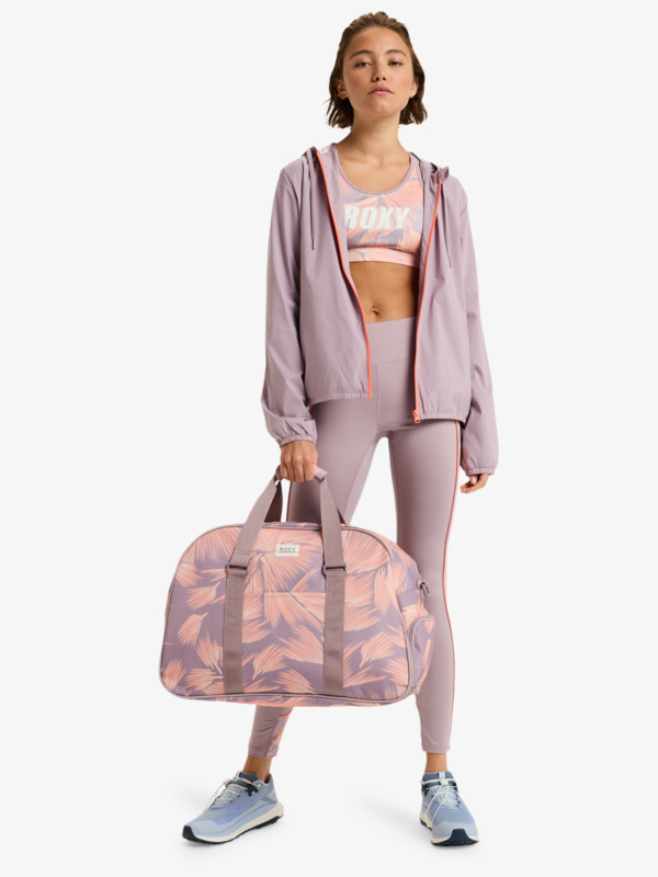 5 Feel Happy - Medium Sport Duffle Bag for Women Purple ERJBP04889 Roxy